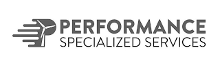 PERFORMANCE SPECIALIZED SERVICES logo