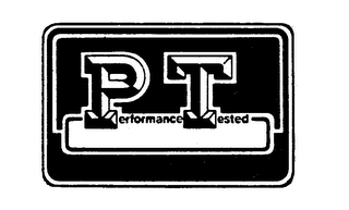 PERFORMANCE TESTED PT logo