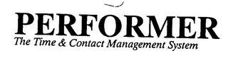 PERFORMER THE TIME & CONTACT MANAGEMENT SYSTEM logo