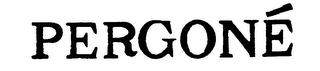 PERGONE logo