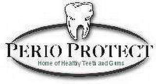 PERIO PROTECT HOME OF HEALTHY TEETH AND GUMS logo