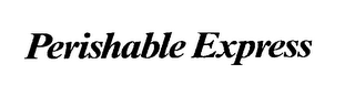 PERISHABLE EXPRESS logo