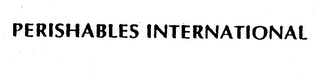 PERISHABLES INTERNATIONAL logo