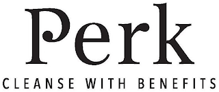 PERK CLEANSE WITH BENEFITS logo