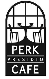 PERK PRESIDIO CAFE logo
