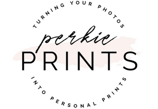 PERKIE PRINTS TURNING YOUR PHOTOS INTO PERSONAL PRINTS logo