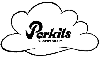 PERKITS YOGURT SHOPS logo