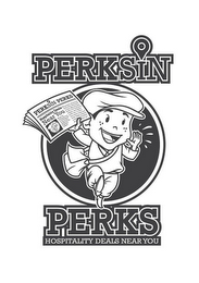 PERKSIN PERKSIN PERKS HOSPITALITY DEALS NEAR YOU PERKS HOSPITALITY DEALS NEAR YOU logo