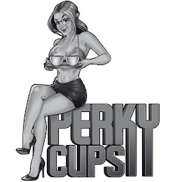 PERKY CUPS logo