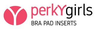 PERKY GIRLS BRA PADS INSERTS logo