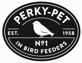 PERKY-PET EST. 1958 NO 1 IN BIRD FEEDERS logo