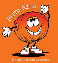 PERM-KINS THE PERMANENT PUMPKIN logo