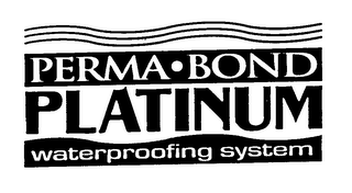 PERMA BOND PLATINUM WATERPROOFING SYSTEMS logo