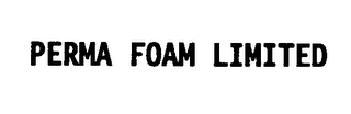 PERMA FOAM LIMITED logo