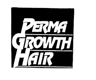 PERMA GROWTH HAIR logo