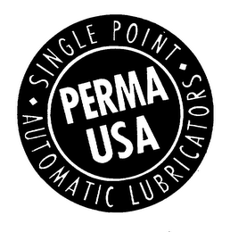 PERMA USA SINGLE POINT AUTOMATIC LUBRICATORS logo