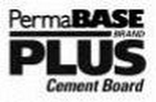 PERMABASE PLUS BRAND CEMENT BOARD logo
