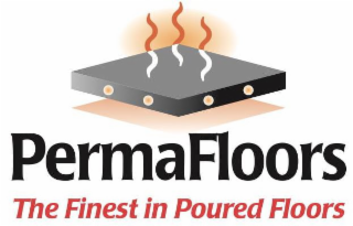 PERMAFLOORS THE FINEST IN POURED FLOORS logo