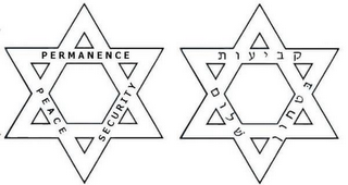 PERMANENCE SECURITY PEACE logo