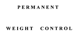 PERMANENT WEIGHT CONTROL logo