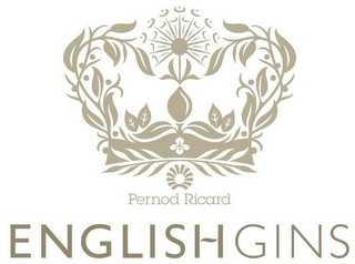 PERNOD RICARD ENGLISH GINS logo