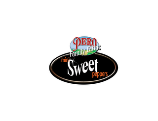 PERO FAMILY FARMS MINI SWEET PEPPERS logo