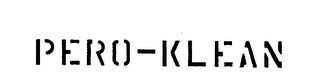 PERO-KLEAN logo