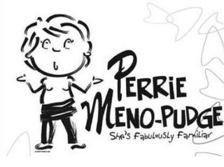PERRIE MENO-PUDGE SHE'S FABULOUSLY FAMILIAR logo