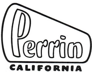PERRIN CALIFORNIA logo