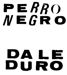 PERRO NEGRO DALE DURO logo