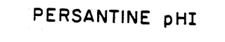 PERSANTINE PHI logo