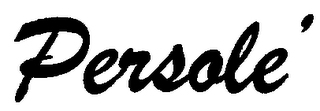 PERSOLE' logo