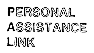 PERSONAL ASSISTANCE LINK logo