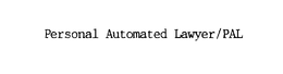 PERSONAL AUTOMATED LAWYER/PAL logo
