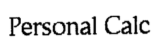 PERSONAL CALC logo