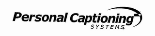 PERSONAL CAPTIONING SYSTEMS logo