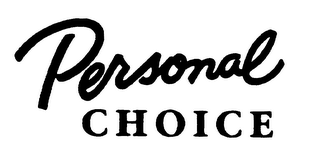 PERSONAL CHOICE logo
