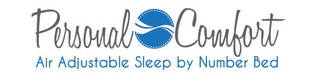 PERSONAL COMFORT AIR ADJUSTABLE SLEEP BY NUMBER BED
