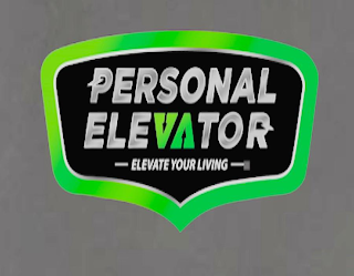 PERSONAL ELEVATOR ELEVATE YOUR LIVING logo