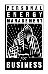 PERSONAL ENERGY MANAGEMENT FOR BUSINESS logo