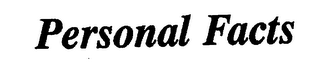PERSONAL FACTS logo