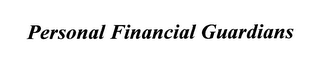 PERSONAL FINANCIAL GUARDIANS logo
