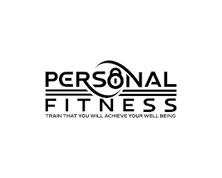 PERSONAL FITNESS TRAIN THAT YOU WILL ACHIEVE YOUR WELL BEING logo