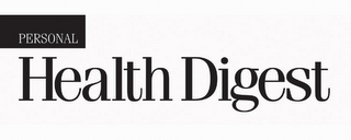 PERSONAL HEALTH DIGEST logo