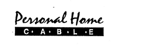 PERSONAL HOME C A B L E logo