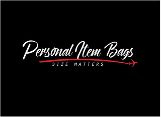 PERSONAL ITEM BAGS SIZE MATTERS logo