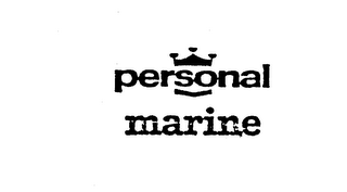 PERSONAL MARINE logo
