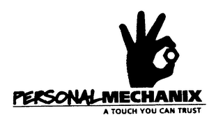 PERSONAL MECHANIX A TOUCH YOU CAN TRUST logo