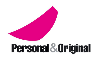 PERSONAL & ORIGINAL logo