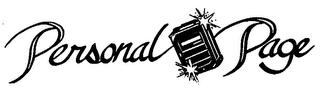 PERSONAL PAGE logo